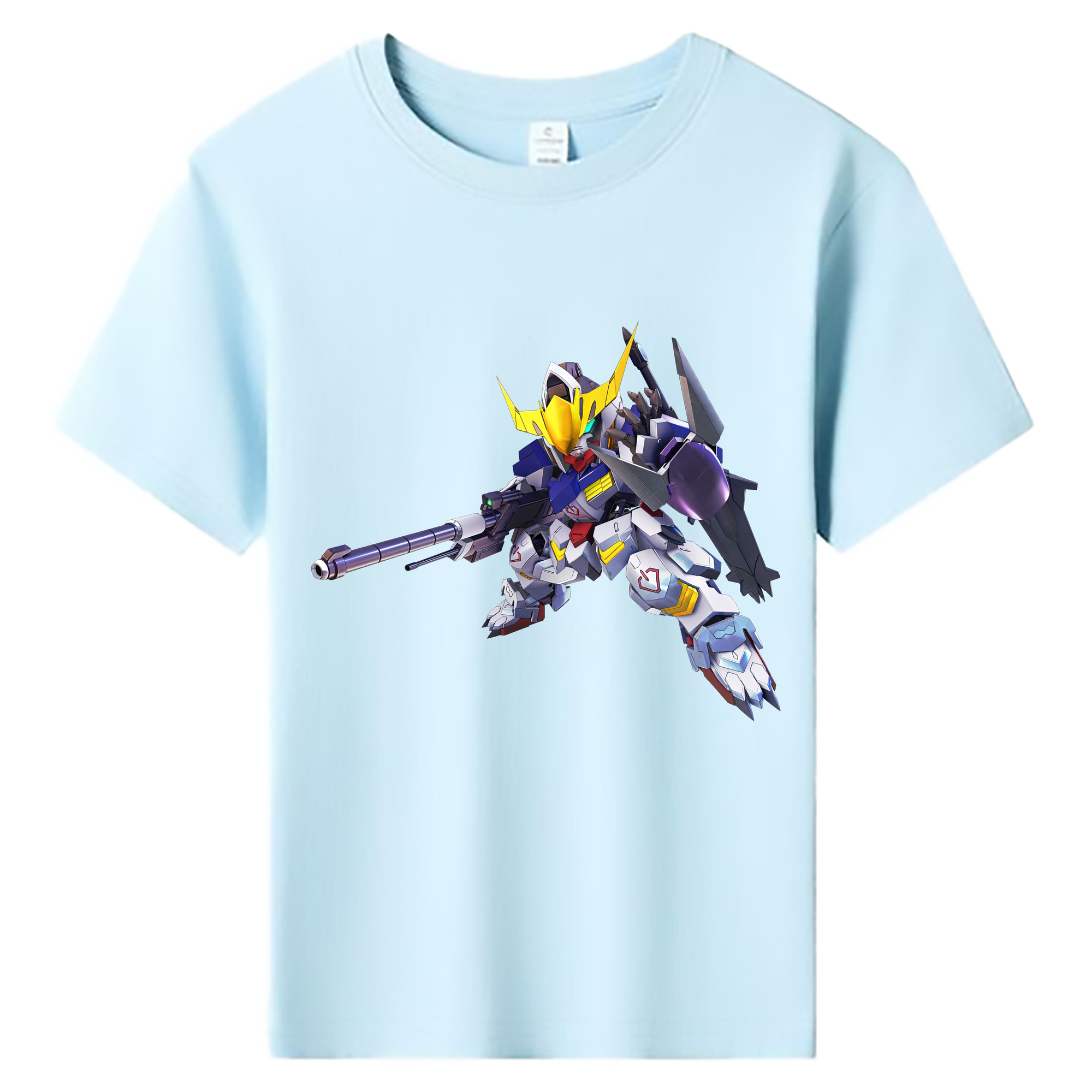 （画像用） 機動戦士ガンダム Mobile Suit Gundam 綿100％キッズTシャツ（フロントプリント）